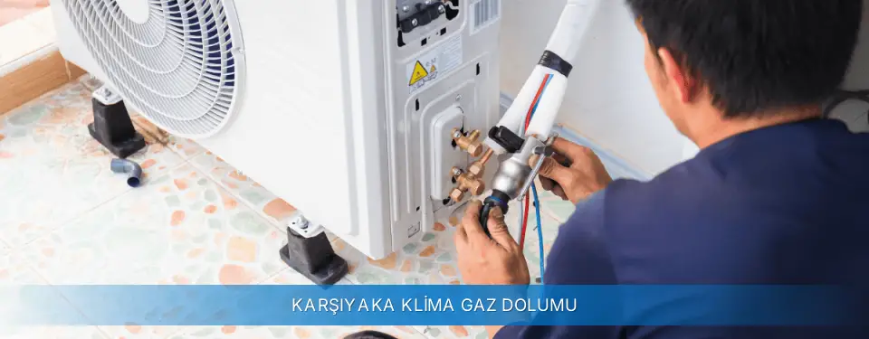 Karşıyaka İlçemi Alarko Carrier Klima Gaz Dolumu